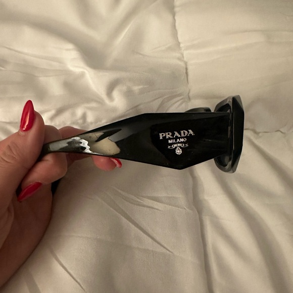 Prada Black Symbole Sunglasses - Picture 4 of 7